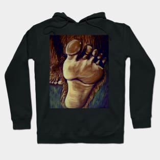 Bigfoot&#39;s foot Hoodie